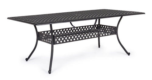 Bizzotto Tavolo da giardino Ivrea Rectangular Grande Antracite