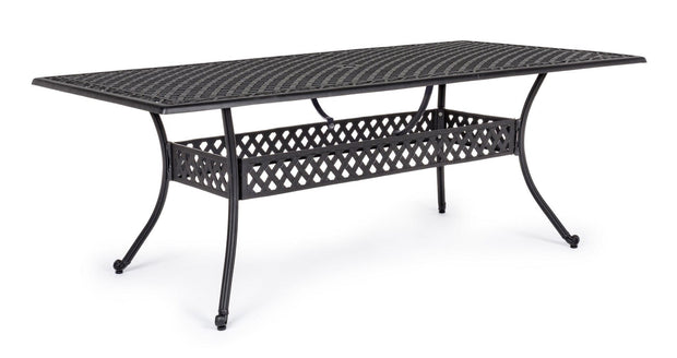Bizzotto Tavolo da giardino Ivrea Rectangular Grande Antracite