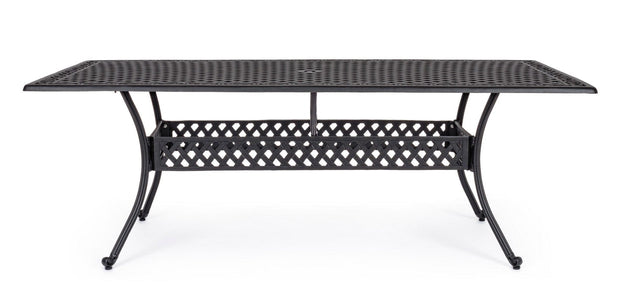 Bizzotto Tavolo da giardino Ivrea Rectangular Grande Antracite