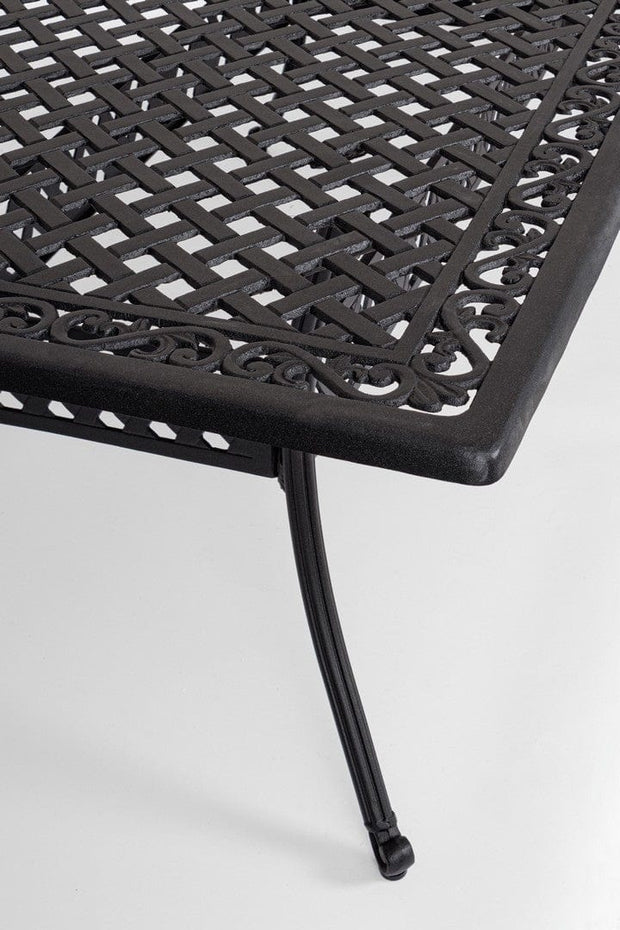 Bizzotto Tavolo da giardino Ivrea Rectangular Grande Antracite