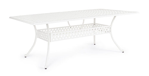 Bizzotto Tavolo da giardino Ivrea Rectangular Grande Bianco