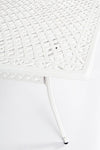 Bizzotto Tavolo da giardino Ivrea Rectangular Grande Bianco