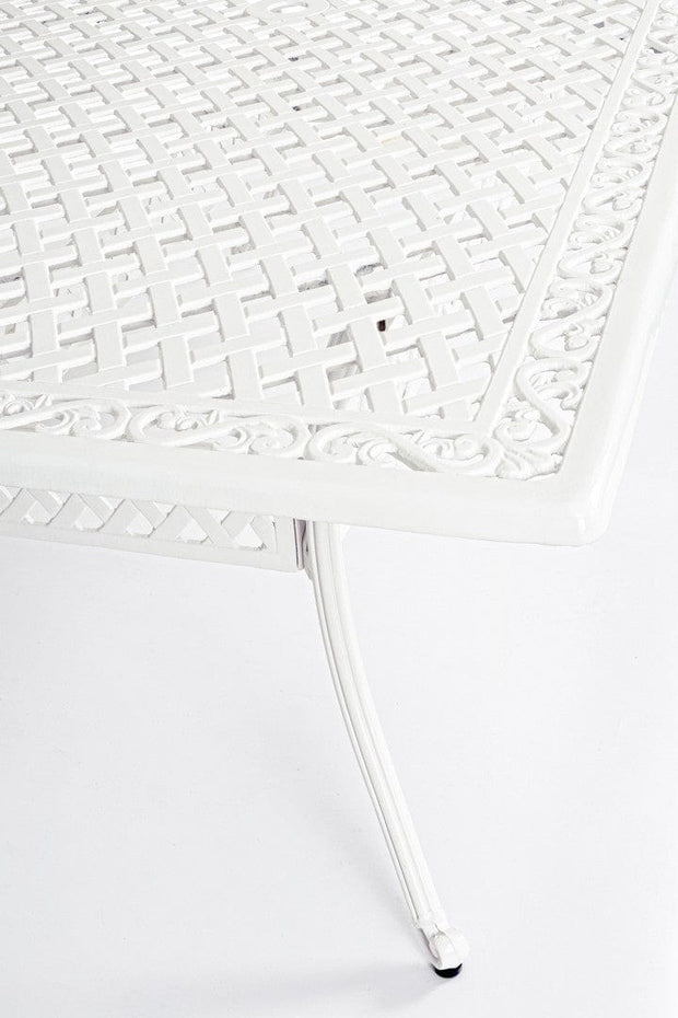 Bizzotto Tavolo da giardino Ivrea Rectangular Grande Bianco