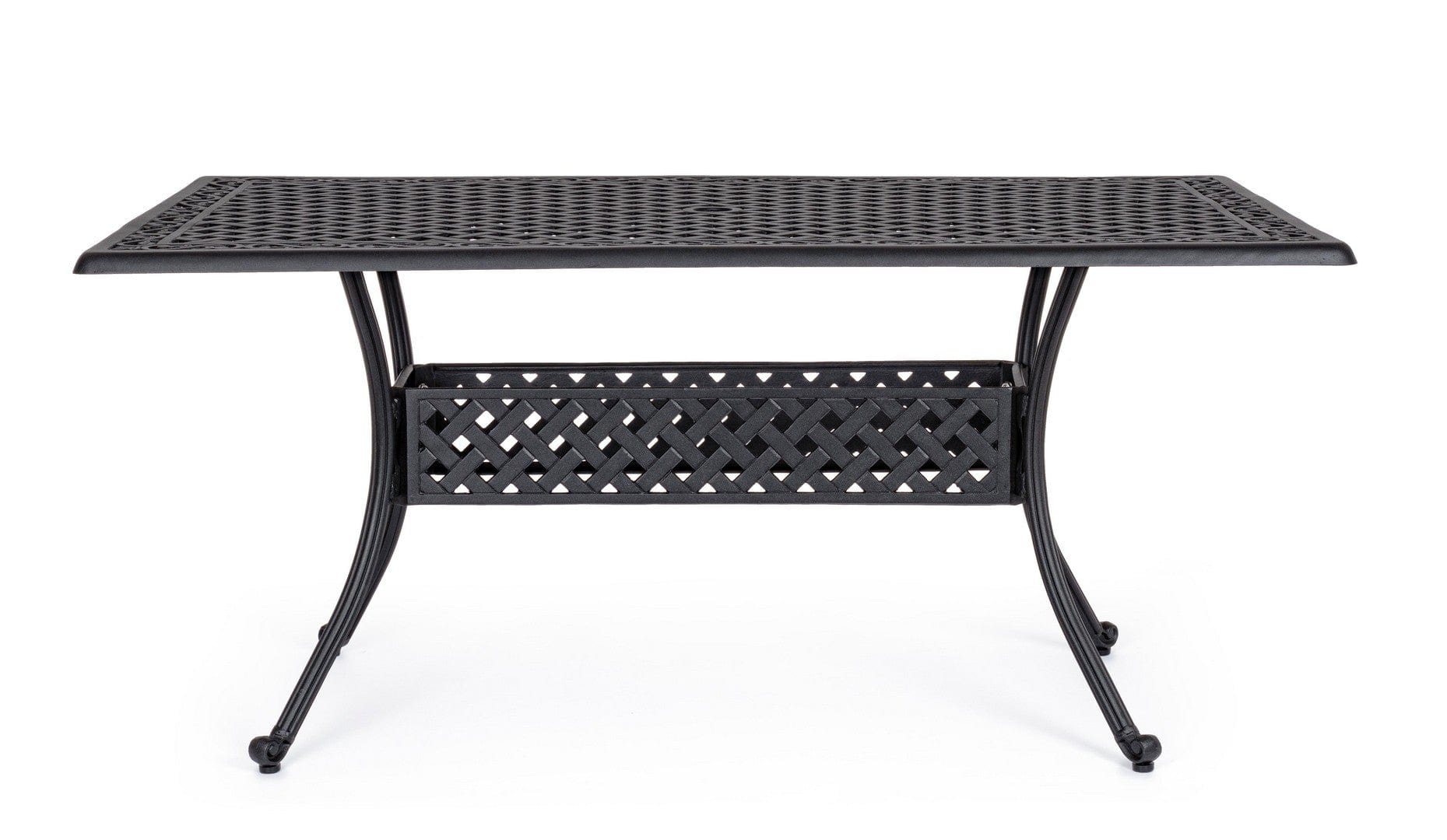 Bizzotto Tavolo da giardino Ivrea Rectangular Piccola Antracite