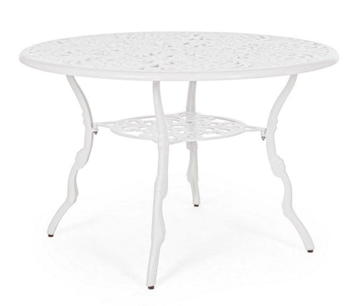 Bizzotto Tavolo da giardino Victoria Grande Bianco
