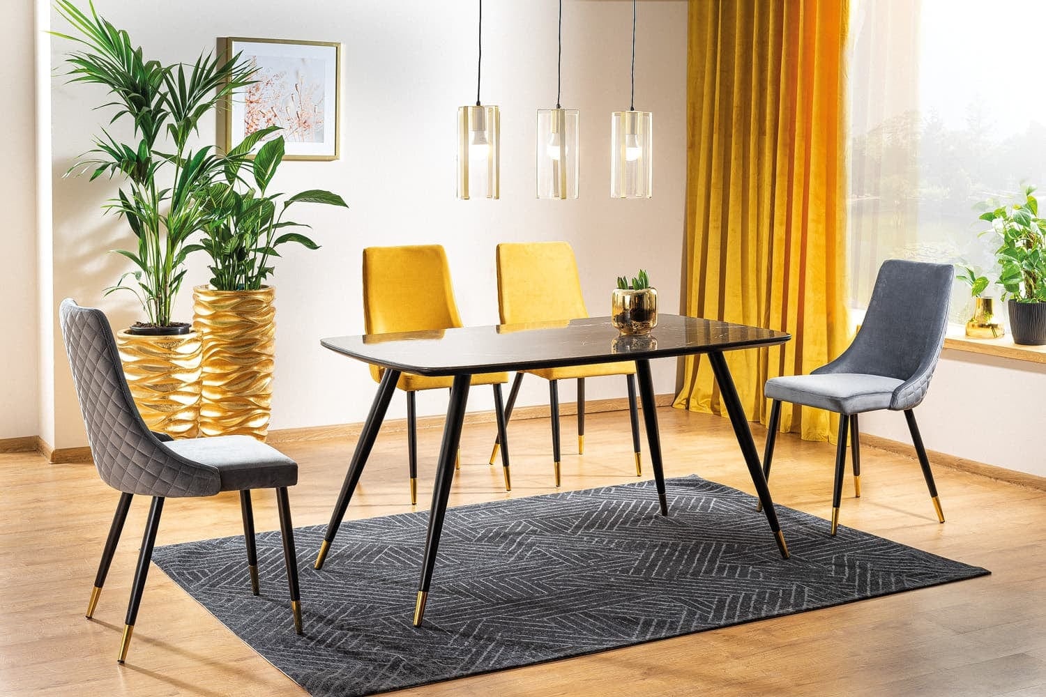 Signal Tavolo da pranzo Cynder I Nero