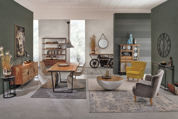 Bizzotto Tavolo da pranzo Elmer Piccola Naturale