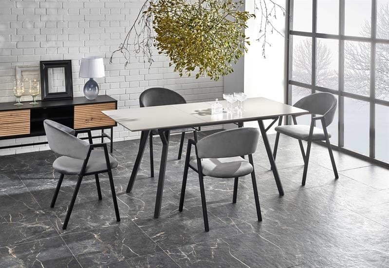 Halmar Tavolo da pranzo estensibile Ballari II Grigio