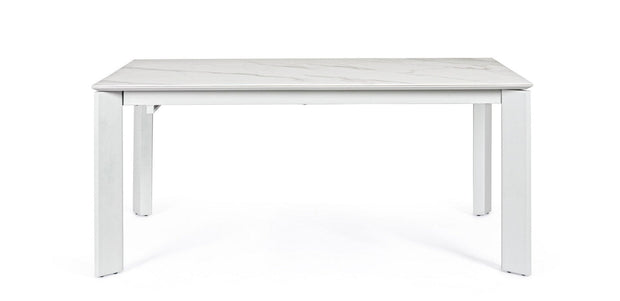 Bizzotto Tavolo da pranzo estensibile Briva Grande Grigio