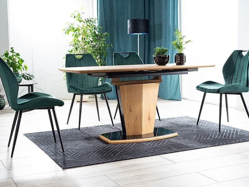 Signal Tavolo da pranzo estensibile Huddy Quercia