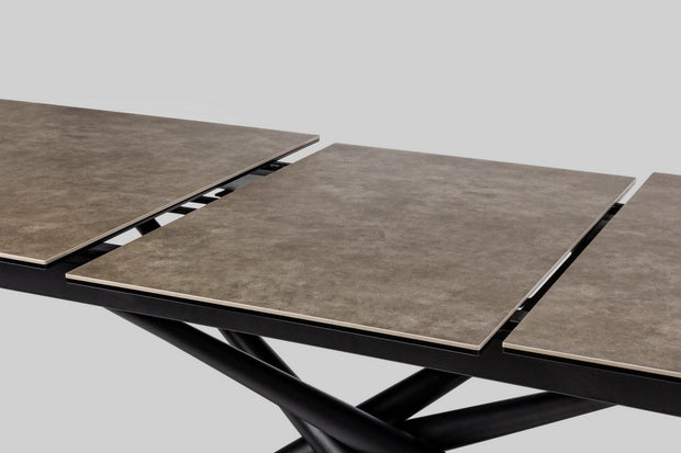 Bizzotto Tavolo da pranzo estensibile Seyfert Grande Cappuccino