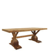 Tavolo da pranzo in legno Teak Rifle Grande Naturale
