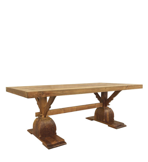 Tavolo da pranzo in legno Teak Rifle Grande Naturale