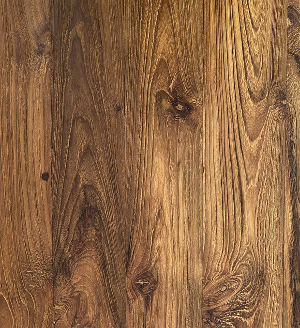 Tavolo da pranzo in legno Teak Rifle Piccola Naturale (6)