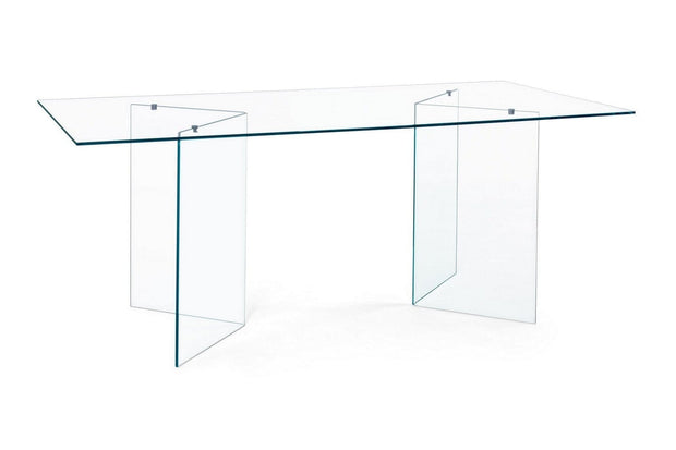 Bizzotto Tavolo da pranzo Iride Rectangular Trasparente