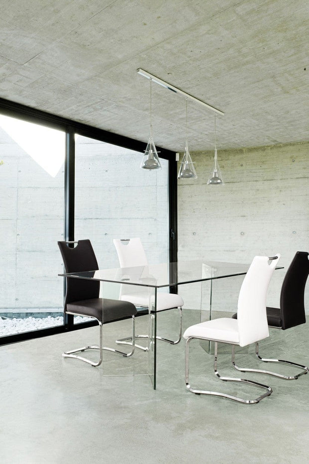 Bizzotto Tavolo da pranzo Iride Rectangular Trasparente