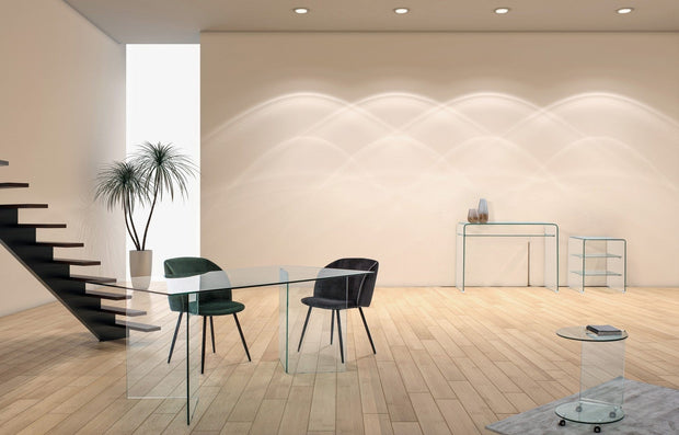 Bizzotto Tavolo da pranzo Iride Rectangular Trasparente