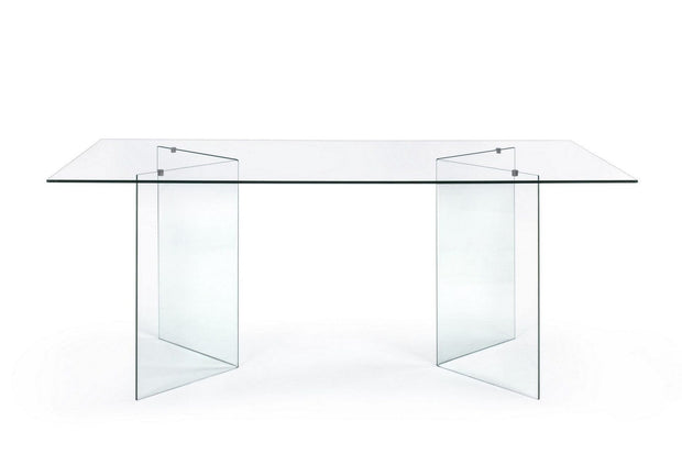 Bizzotto Tavolo da pranzo Iride Rectangular Trasparente