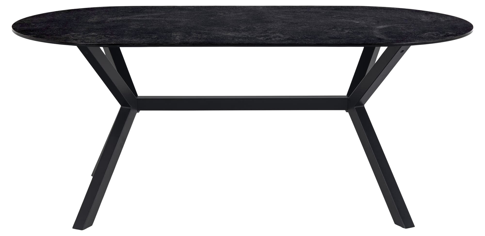 Actona Tavolo da pranzo Laxey Nero