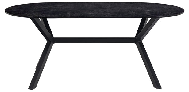 Actona Tavolo da pranzo Laxey Nero