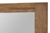 Velvet 81 Small Oak Specchio decorativo rustico con cornice impiallacciata, l105xH70 cm (3)