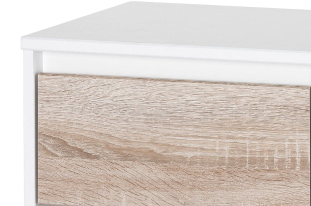 Venetia 05 Bianco / Rovere Sonoma, l42xL38xH46 cm (6)