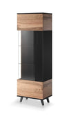Halmar Vetrina con 1 anta Randolph W-1 Quercia