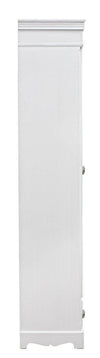 Bizzotto Vetrina con 1 cassetto e 1 anta Blanc Bianco